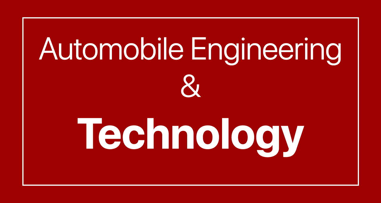 Automobile Engineering and Technology